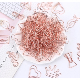 CLIPS METALICOS ROSE GOLD