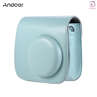 Pr *Andoer PU Instant Camera Bag with Strap (1)