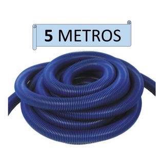 Mangueira Flutuante Para Piscina Aspiração Azul ( 5 Metros)
