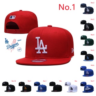 15 Style MLB LA Hats Flat Brim Hats Hip Hop Hats Korean Sun Hats Adjustable Hats