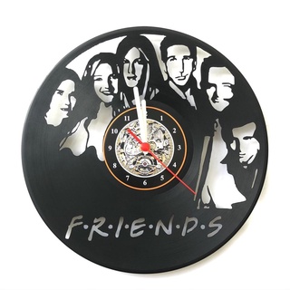 Relógio de Disco de Vinil Friends, Serie, Friends, Presente, Decoração