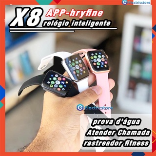 Original X8 IWO 13 Max Full Touch Bluetooth Chamada Relógio Inteligente Smartwatch