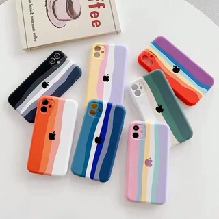 Capinha Arco Íris Algodão Doce Candy Color Lgbt Pride para Iphone 6 6 plus 7 8 X XR X XS 11 12 Pro Max Mini