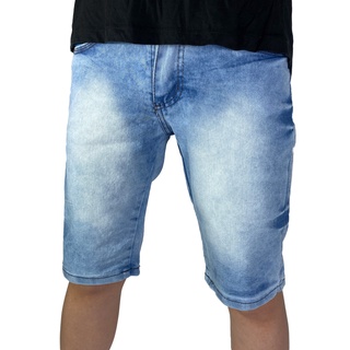 Bermudas Jeans Masculina Cor Escuro Medio Claro Com Lycra Slim Fit Qualidade TOP (1)