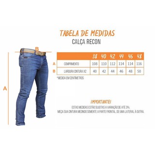 Calça Jeans RECON Masculina - Azul / Original Bélica (3)