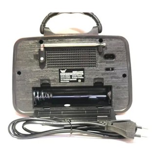 Caixa Som Antiga Radio Portátil Retro Bluetooth Am Fm Sd Usb (3)