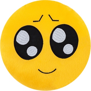 Almofada Emoji Pelúcia 28cm olhos grandes
