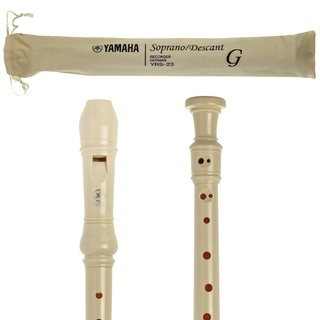 Flauta Yamaha Doce Germanica Soprano Yrs-23g