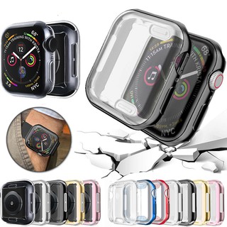 Atacado Relógio Inteligente Macio Claro Tpu Casos Protetor De Tela Para Apple Watch T500 W46 W26 X7 X8 38mm 42mm 44MM Watch Case
