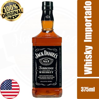 Whisky Amêricano Jack Daniel's Garrafa 375ml
