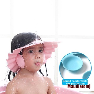 Mdlj Chapéu De Proteção De Ouvido Ajustável Para Lavar O Cabelo Seguro Para Crianças / Cabeça De Banho
