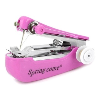 Máquina De Costura Spring Come Om888 Portátil Deep Pink