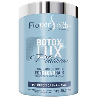 Btx Lux Platinum Blond Hair Fioperfeitto 1000g