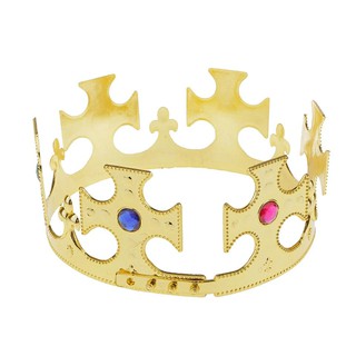 Coroa De Rei Plástico De Brinquedo Para Festas / Fantasias