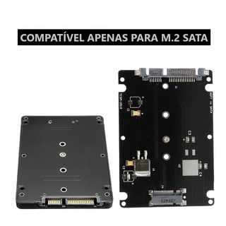 Case SSD M.2 SATA NGFF PARA SATA 3 Adaptador PC e Notebook - Com Nota Fiscal
