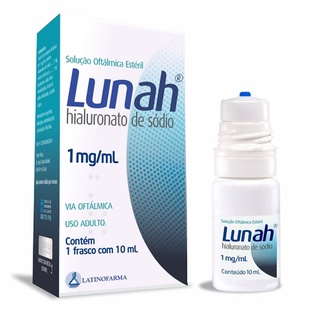 Lunah 1mg/ml Colírio 10ml