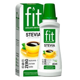 Adoçante Dietético Fit Stevia Sucralose Vegan liquido 65ml