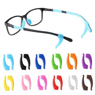 1 Par De Silicone Flexível Anti-Derrapante Para Óculos / Porta Óculos De Sol Confortável / Protetor De Óculos De Sol Com Ganchos De Retentor (1)