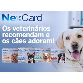 Nexgard Antipulgas E Carrapatos Cães 4 A 10kg Com 3 Tabletes (5)