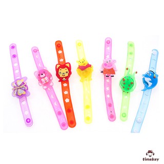 Relógio Luminoso Infantil Unissex Colorido Brilhante Led (7)