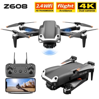 Z608 Drone 4k HD Dual Camera Profesional WIFI FPV Infrared Obstacle Avoidance Rc Quadcopter Wifi Fpv Dron Toys