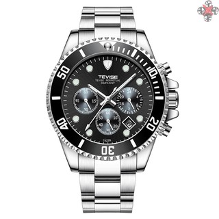 [Watch] TEVISE T823 Brand Men Watch Luxury Quartz Watch Sport Stainless Steel Clock Relogio Masculino for Gift (1)