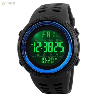 FR Skmei 1251 Relógio De Pulso Digital Esportivo Masculino Multifuncional À Prova D \'Água