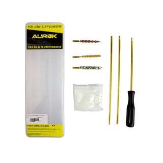 Kit de Limpeza Aurok para Carabina Calibre 4.5mm