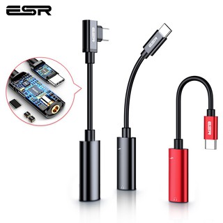 ESR USB Type C male to 3.5mm Jack Earphone Adapter Cable AUX Audio Fast Charger