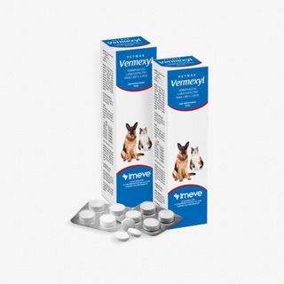 Vermífugo para Cães e Gatos - Vermexyl - 1 Caixinha com 4 comprimidos