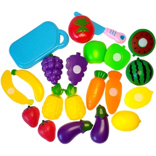 Brinquedo Comidinha Cozinha Frutas Verdura Velcr Masterchef Cortar Crek Crek legumes (1)