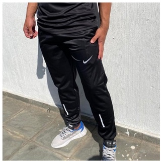 Calça Corta Vento Nike símbolo Refletivo Dri Fit Jogger Refletiva Tradicional Swag Skinny Casual Adulta e infantil - Aproveite do 2 ao 16 do P ao GG (5)