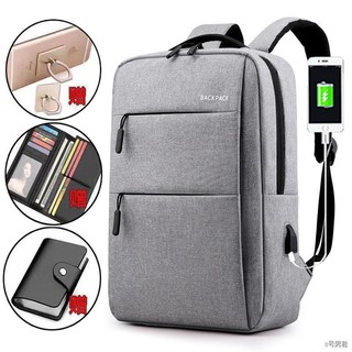 ▤◈♚Mochila masculina mochila feminina bolsa de escola de estudante de segundo grau e segundo grau Bolsa para laptop de 1