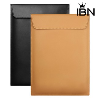 [✿ IBN]Faux Leather Laptop Sleeve Bag Case Cover Pouch for MacBook Air/Pro 13/15inch