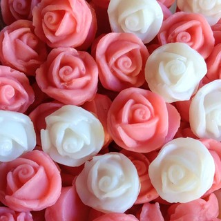 100 Sabonete Mini Florzinha Perfumada - Atacado - Rosinhas lembrancinha + 10 de Brinde - Escolher cores e aromas