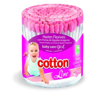 Cotonete Antigerme Cotton Line 150 unidades (2)