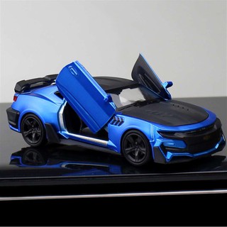 Brinquedo / Veículos Modelo De Veículos De Carro De Metal 1: 36 Bumblebee Camaro Pull Back Diecast Js010 (3)