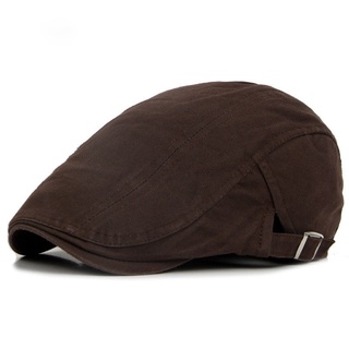 Men's and women's hats, berets, golf flat-bottomed fashion cotton casual peaked hats sun hats. (7)