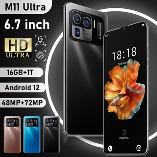 Global Versão Barato Do Smartphone Android M11 Ultra 6.7 " Telefone 5G Móvel