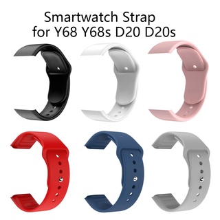 Y68/D20/D28 Smartwatch pulseira de relógio inteligente em silicone! y68 / d20