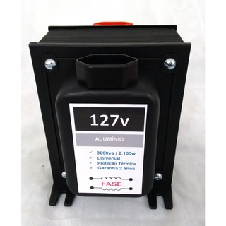 Conversor de voltagem 110v 220v para geladeira freezer microondas ar condicionado até 9000 btus autotransformador 3000va (4)