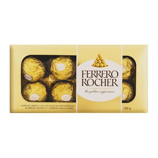 Caixa de Bombom Ferrero Rocher com 3, 8 ou 12 unidades (1)