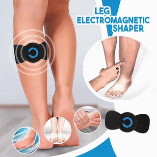 Massageador de pernas com ondas eletromagnéticas Massageador de pescoço portátil Mini elétrico Adesivos de massagem cervical inteligente convenientes para massageador meridiano para alívio da dor muscular