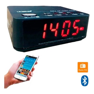 Radio Relógio Alarme Despertad Bluetooth LELONG Fm Le-674