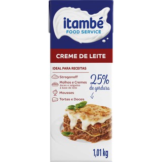 Creme De Leite Itambé 25% De Gordura 1,01Kg - Itambé