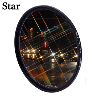 Knightx 4x 6x 8x Star Camera Lens Filter 49mm 52mm 55mm 58mm 62mm 67mm 72mm 77 Dslr (1)