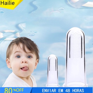 Escova De Dentes De Silicone Flexível Massageador Para Limpeza Dos Dentes Do Bebê