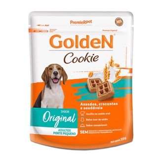 Biscoito Golden Cookie Cães Adultos Porte Pequeno 350g