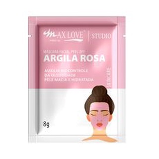 Máscara facial Argila Rosa Max Love 8g