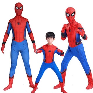 New Design Homecoming Spider-man Costume Tights Suit for Kids Adult Jumpsuit (3)